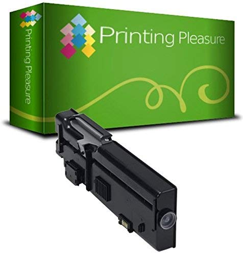 Printing Pleasure Toner kompatibel für Dell C2660DN C2660DNF C2660N C2665DN C2665DNF - Schwarz, hohe Kapazität von Printing Pleasure