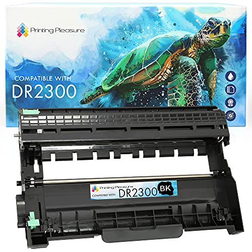 Trommeleinheit kompatibel zu Brother DR2300 für Brother HL-L2300D HL-L2340DW HL-L2360DN HL-L2365DW DCP-L2500D DCP-L2520DW DCP-L2540DN MFC-L2700DW MFC-L2720DW MFC-L2740DW - Schwarz, hohe Kapazität von Printing Pleasure