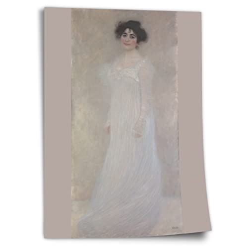 Printistico Poster Gustav Klimt - Serena Pulitzer Lederer (1899) Kunstdruck ohne Rahmen, Wandbild - A4, A3, A2, A1, A0, XXL - Wohnzimmer, Schlafzimmer, Küche, Deko von Printistico