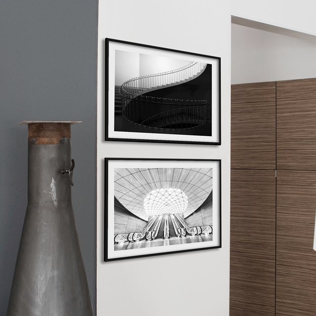 Bilderwand: Architektur - Poster im Paar von Printler