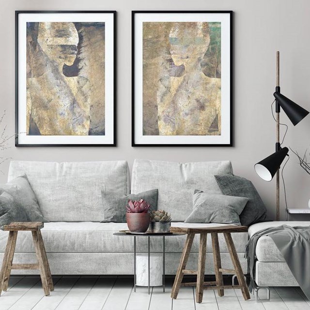Bilderwand: Linnea Frank - Guardians - Poster im Paar von Printler