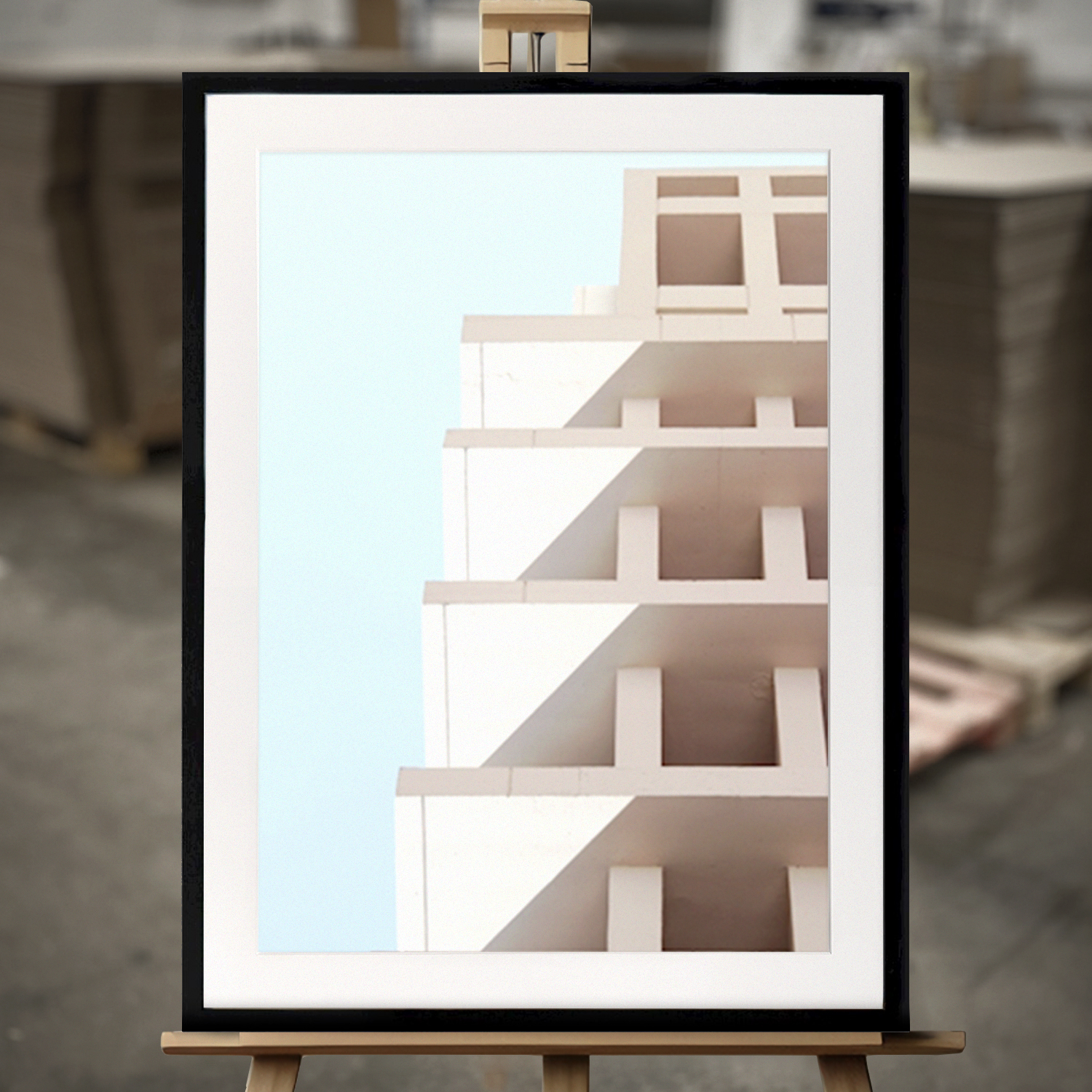 Fine Art "Kaninchenbau" - Print in 50x70 von Printler