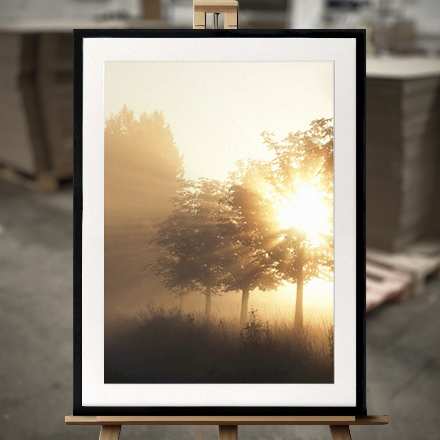 Fine Art "Licht" - Print in 50x70 von Printler