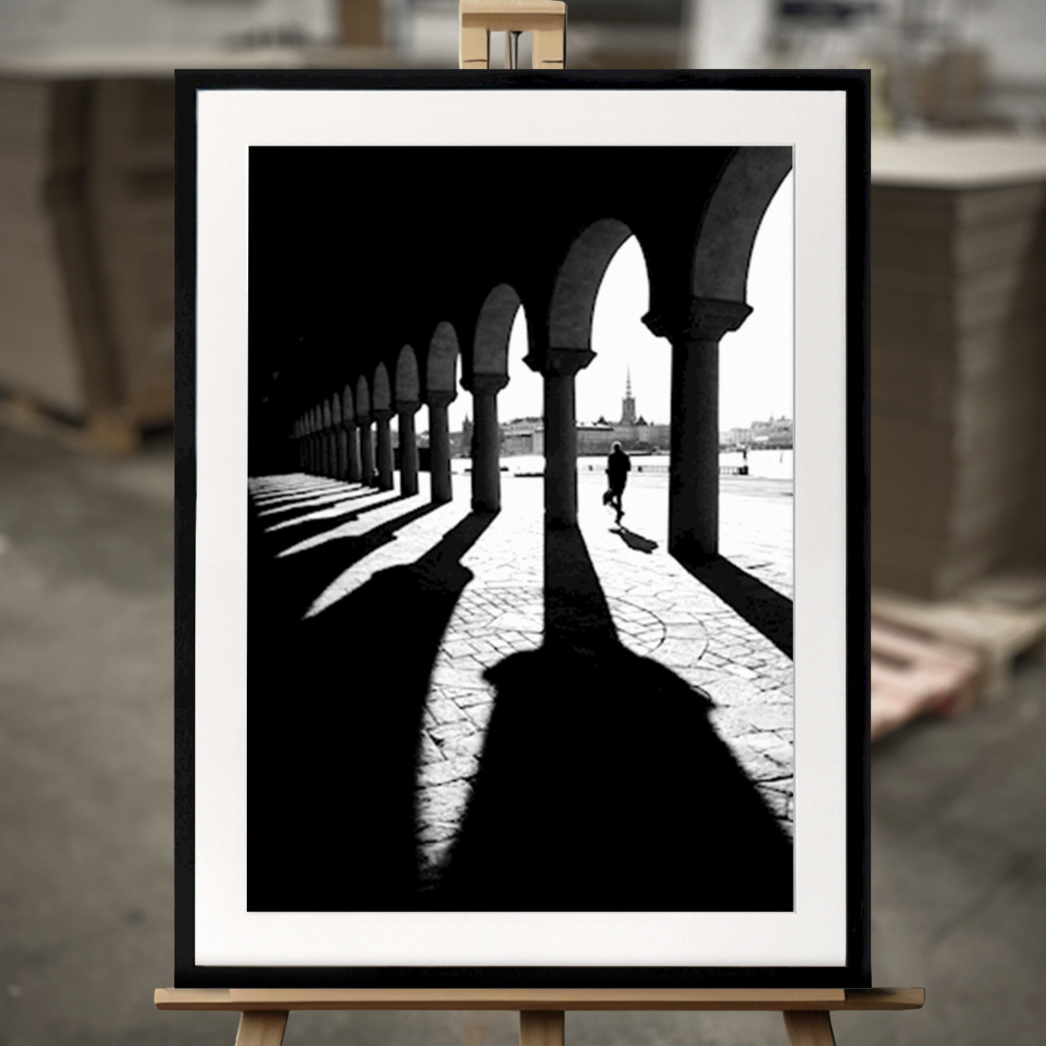 Fine Art "Liebe Rathaus" - Print in 50x70 von Printler