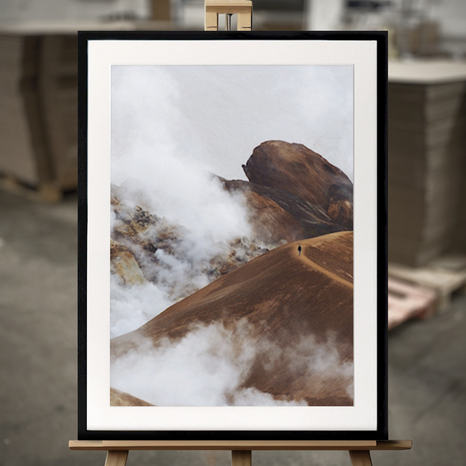 Fine Art "Wolkenwanderer" - Print in 50x70 von Printler