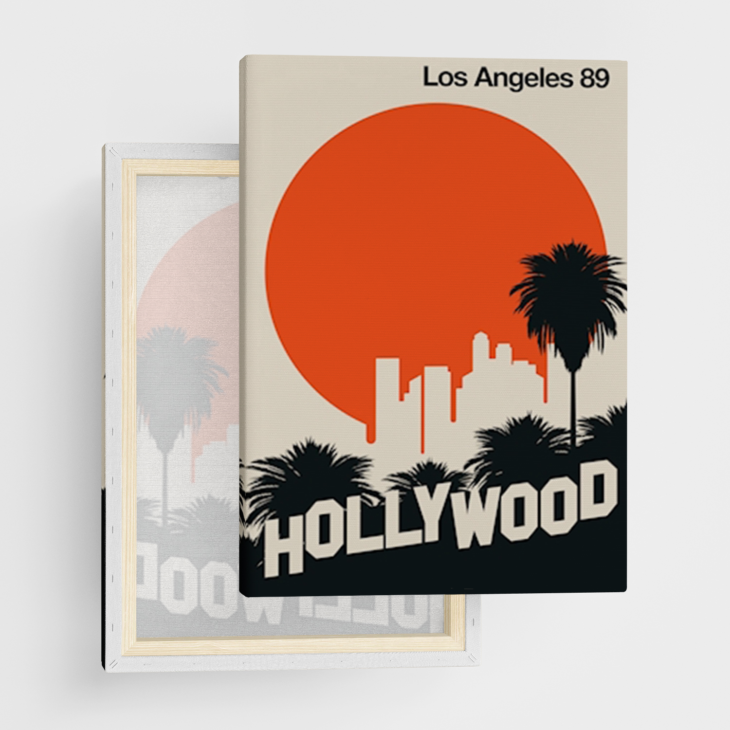Leinwandbild "Los Angeles 89" von Printler