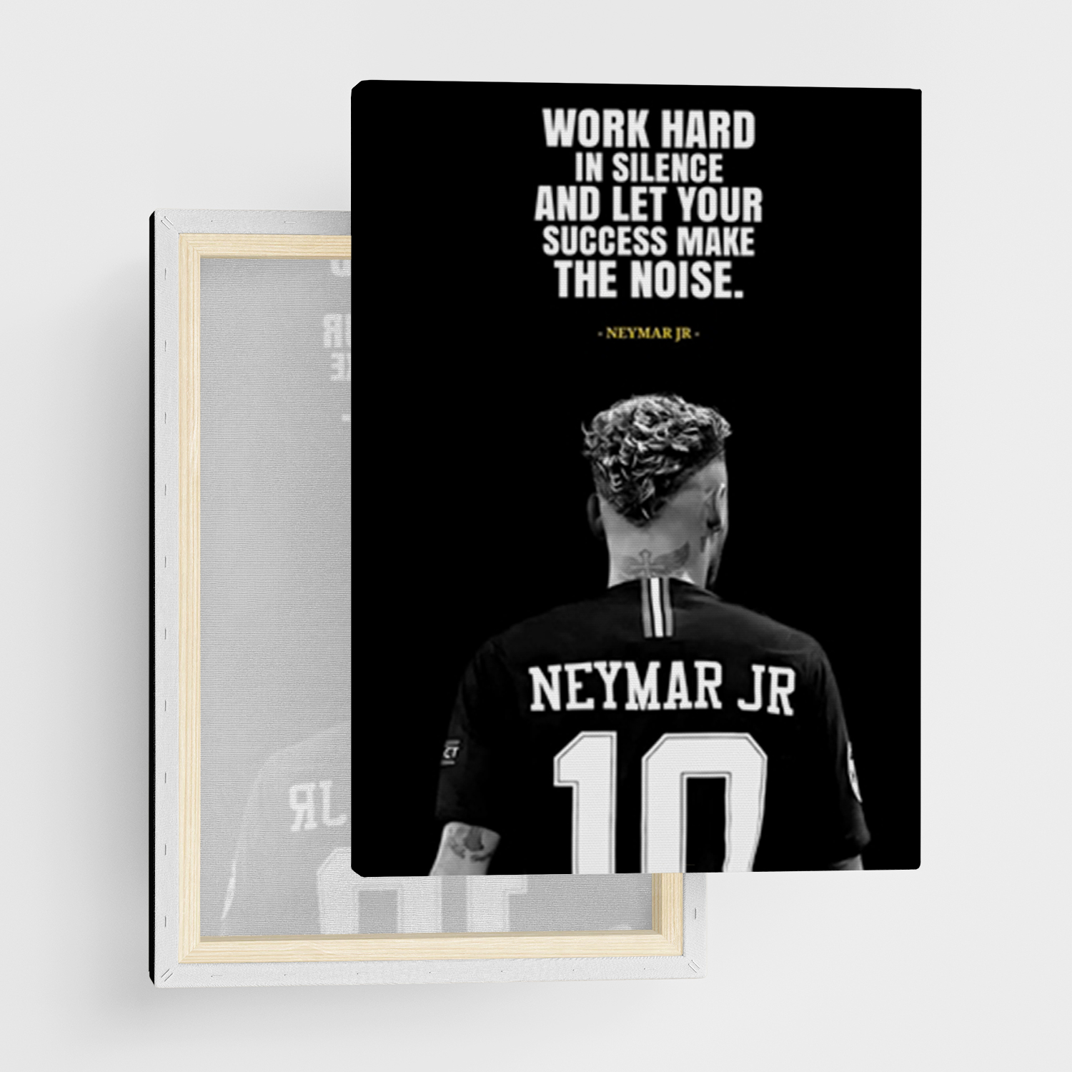 Leinwandbild "Neymar quotes" von Printler