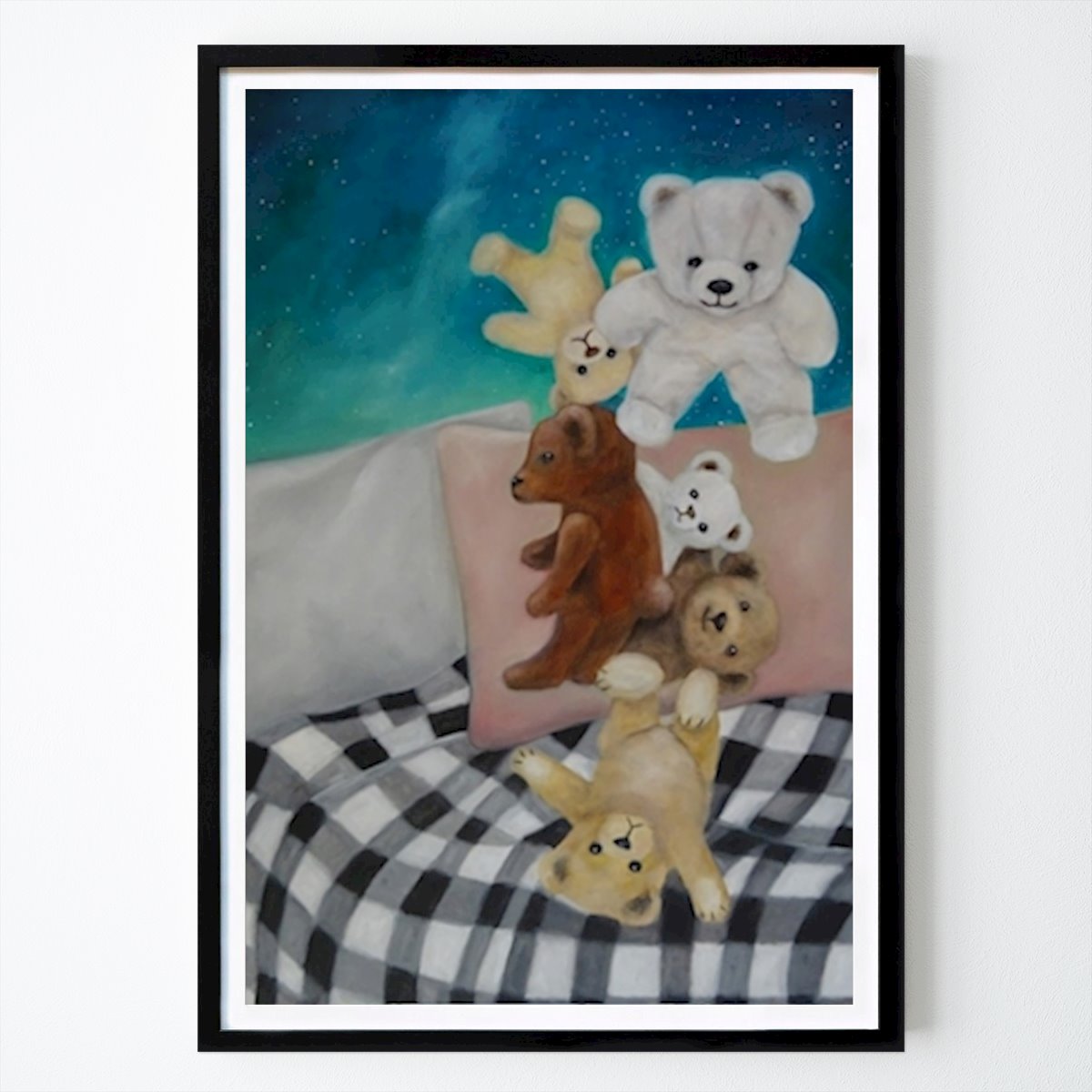 Poster: Ab ins Bett mit euch von Anke Dinkelbach von Printler