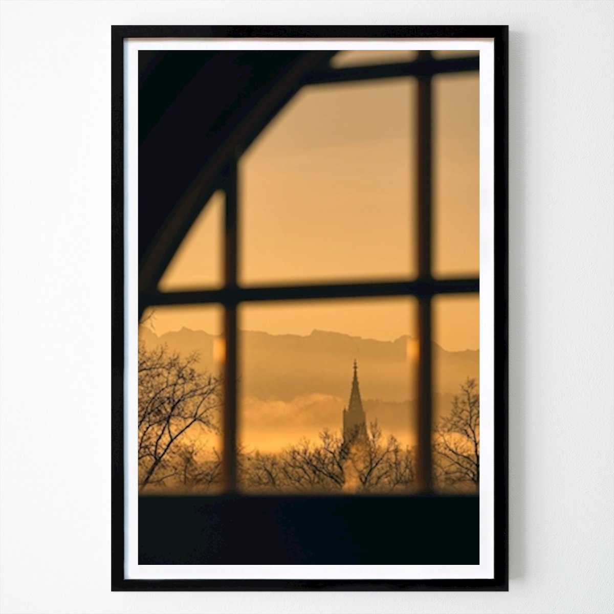 Poster: Aussicht aus meinem Fenster von Natalie Krautkrämer von Printler