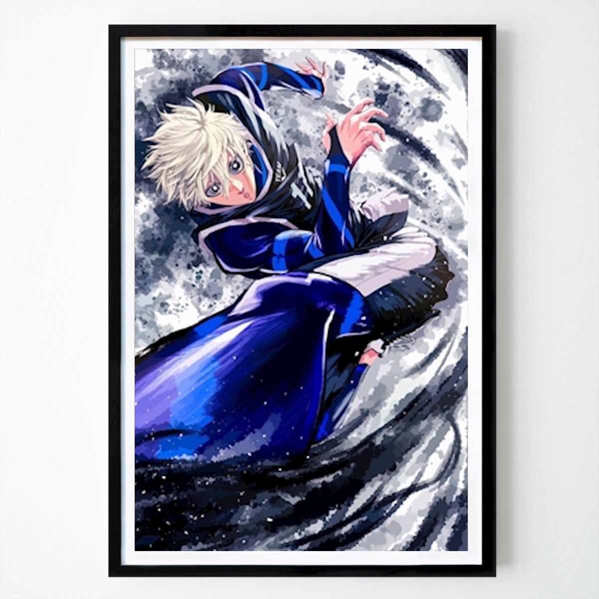Poster: Blaues Schloss Ryosuke Kira von Klemens 08 von Printler