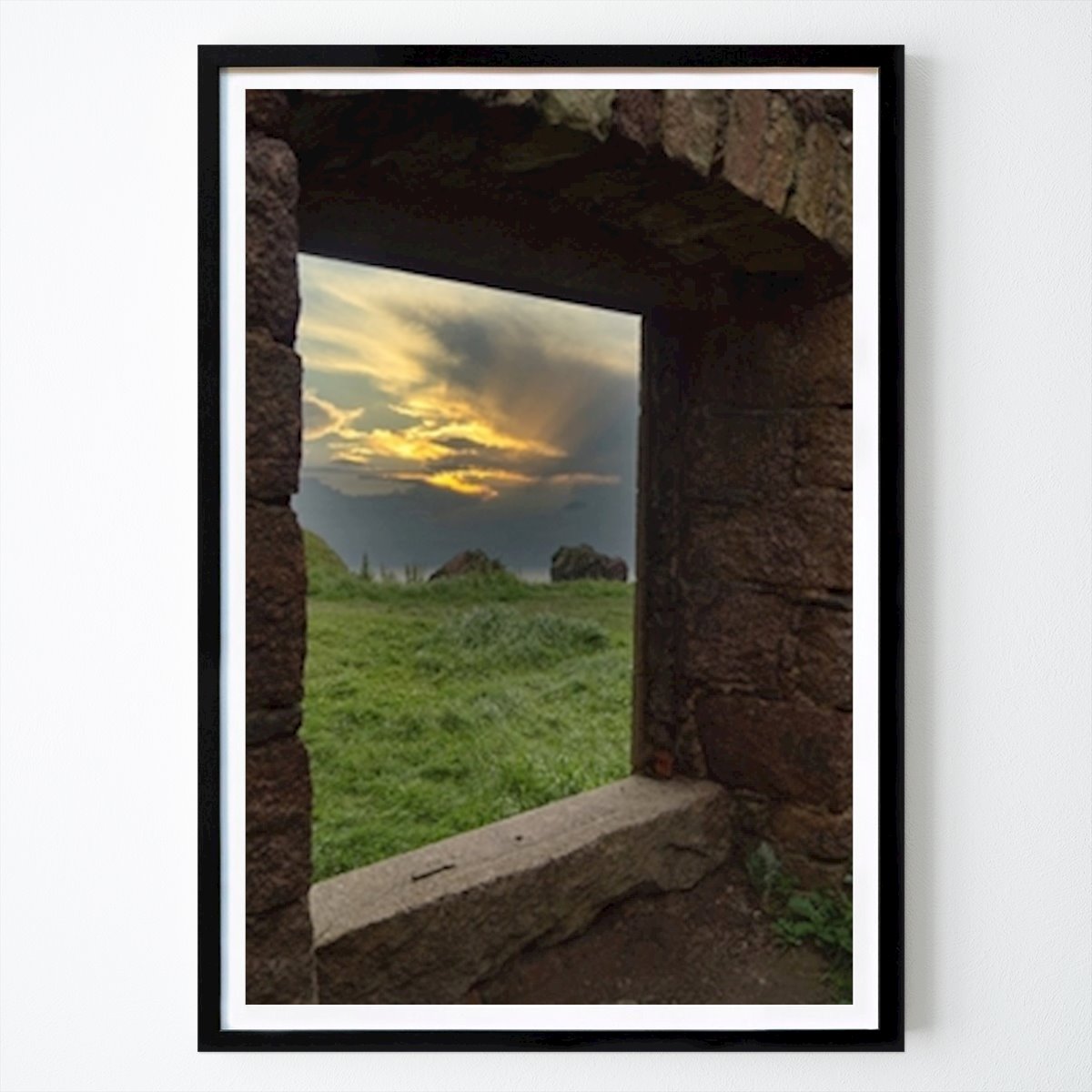 Poster: Blick aus dem Fenster von Babetts Bildergalerie von Printler