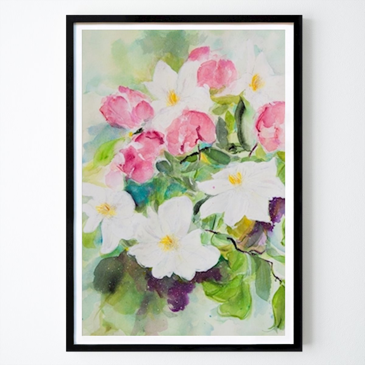 Poster: Blumen von Diana Larsson von Printler