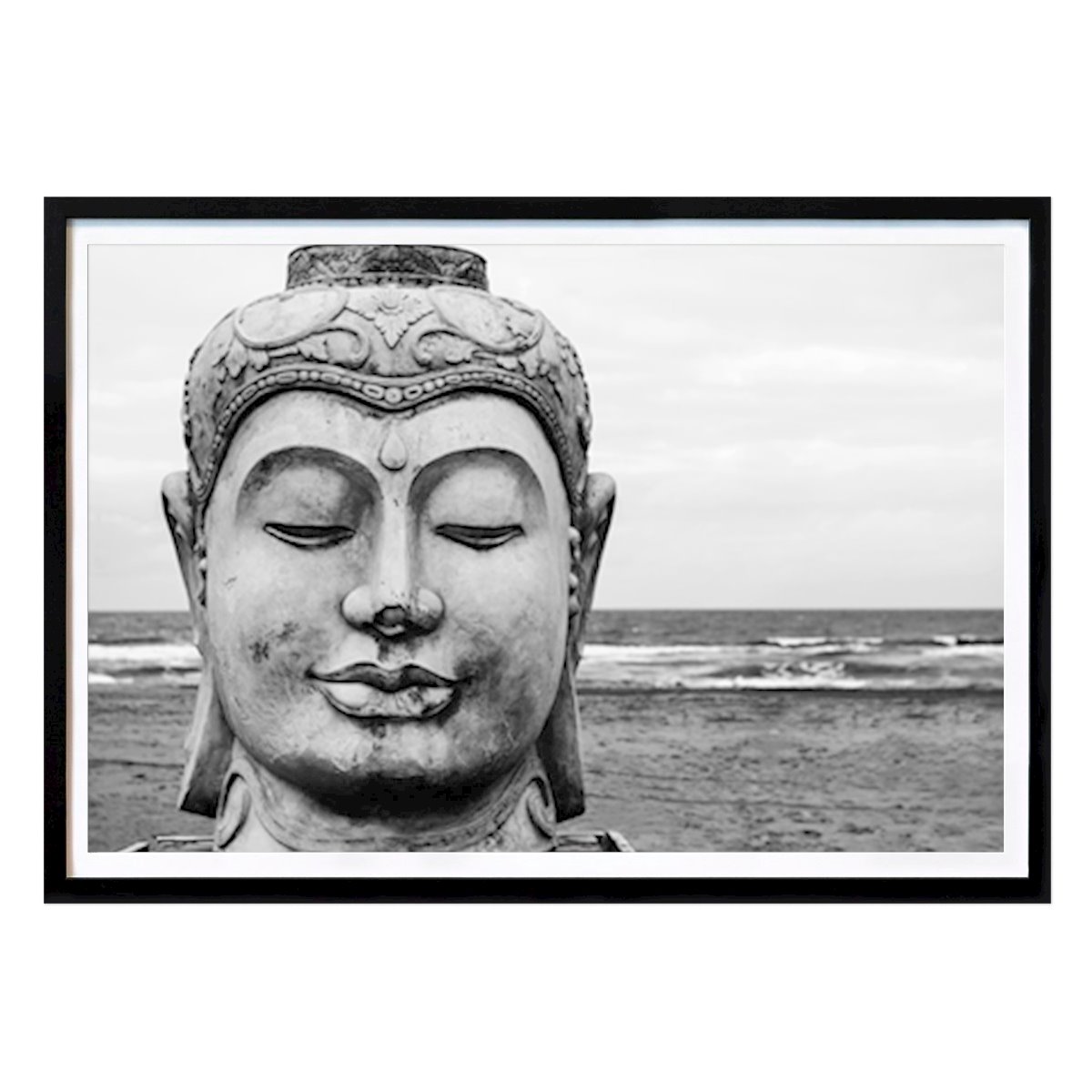 Poster: Buddha - Kopf von Stephan Zaun von Printler