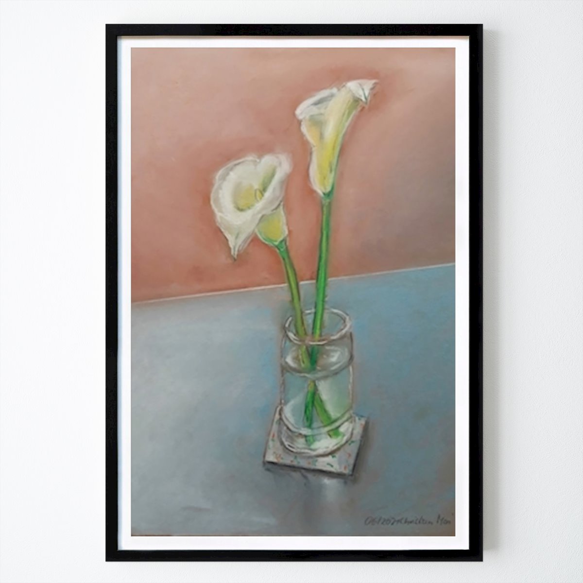 Poster: Callas im Glas von Christian Mai von Printler