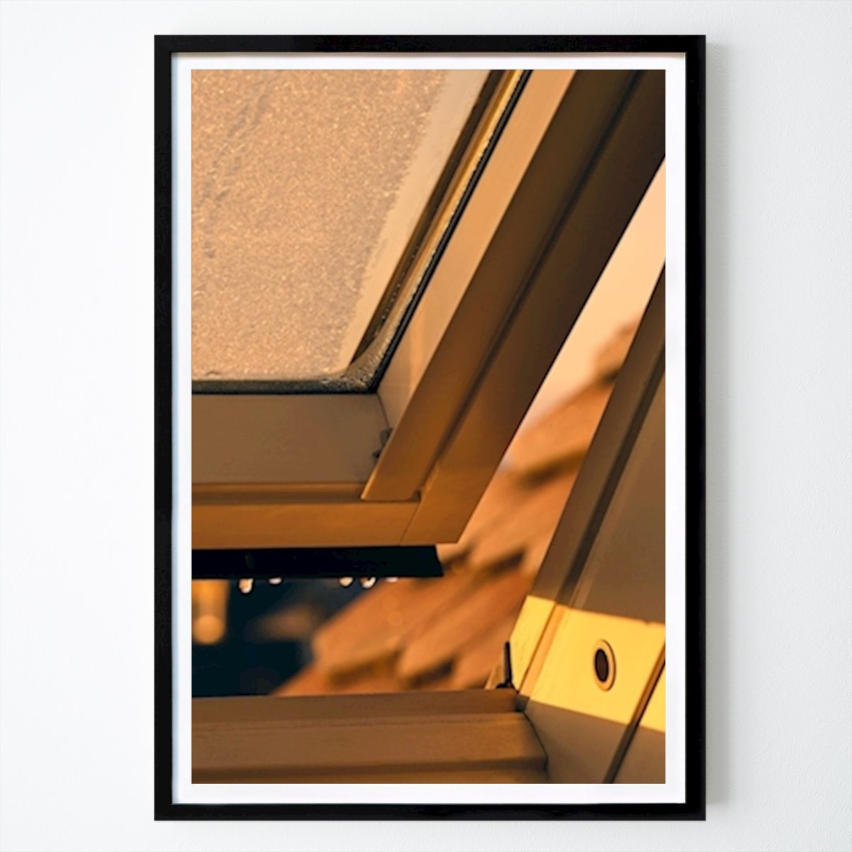 Poster: Dachfenster von Natalie Krautkrämer von Printler