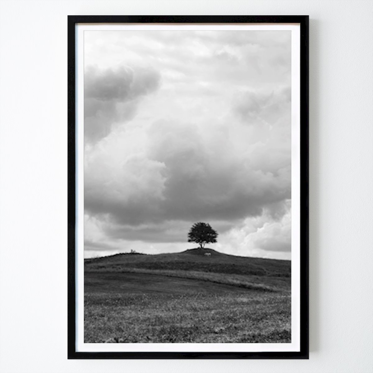 Poster: Der einsame Baum von Hans-Ove Ohlsson von Printler