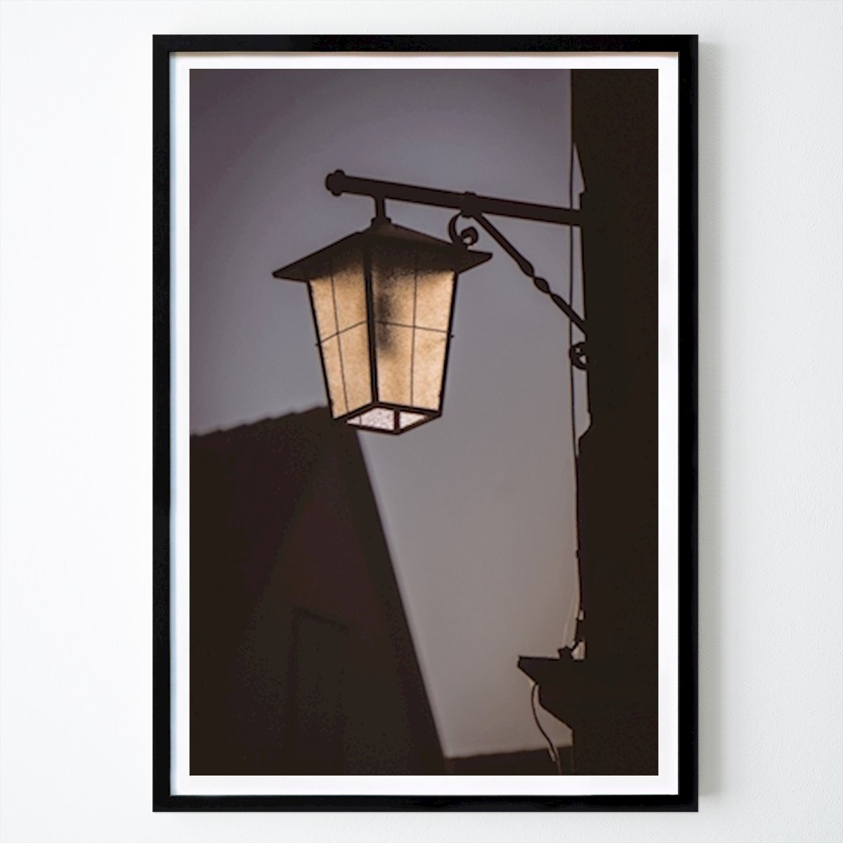 Poster: Die Laterne im Sonnenlicht von Nico Sawischa von Printler