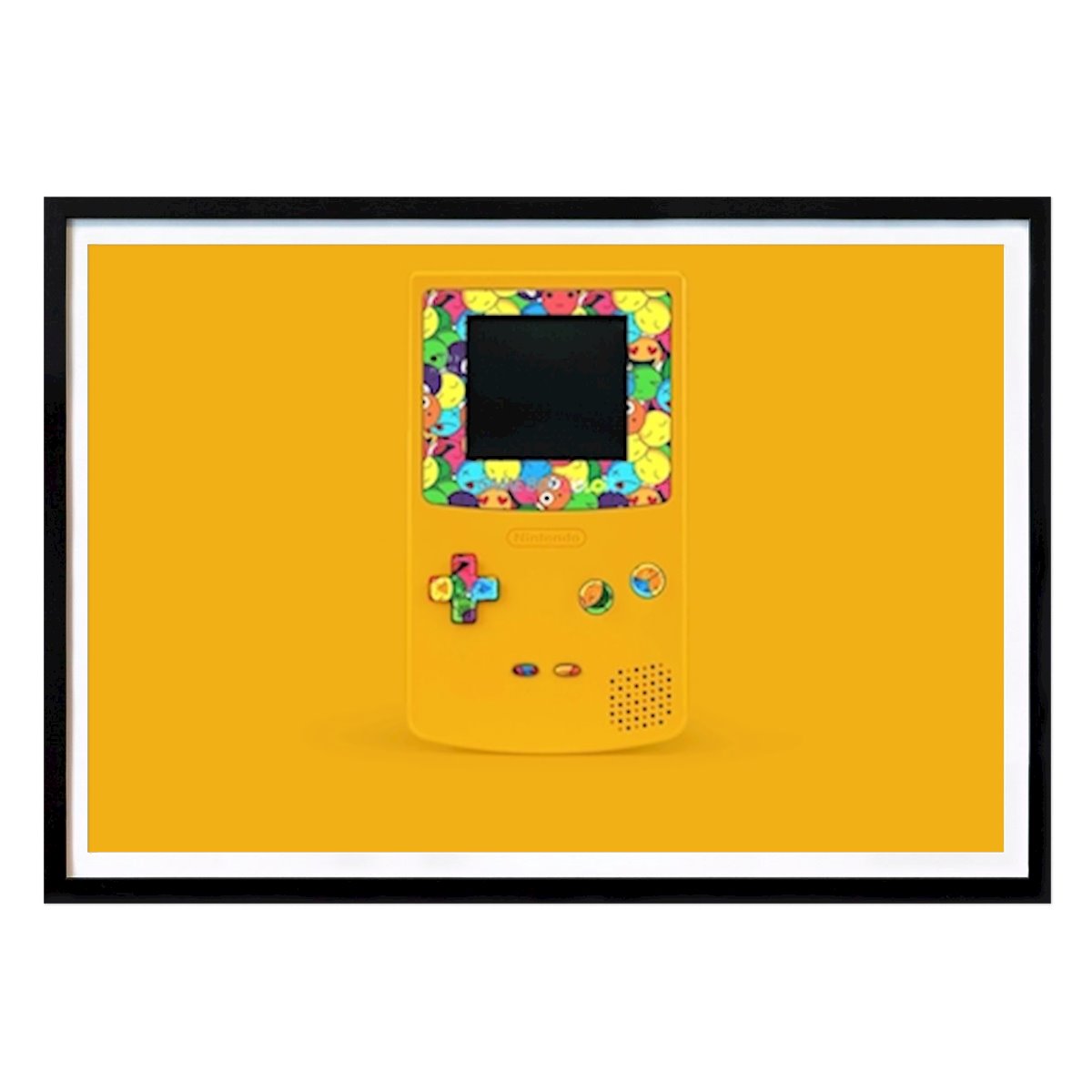 Poster: Emoji Gameboy von Benjamin von Printler