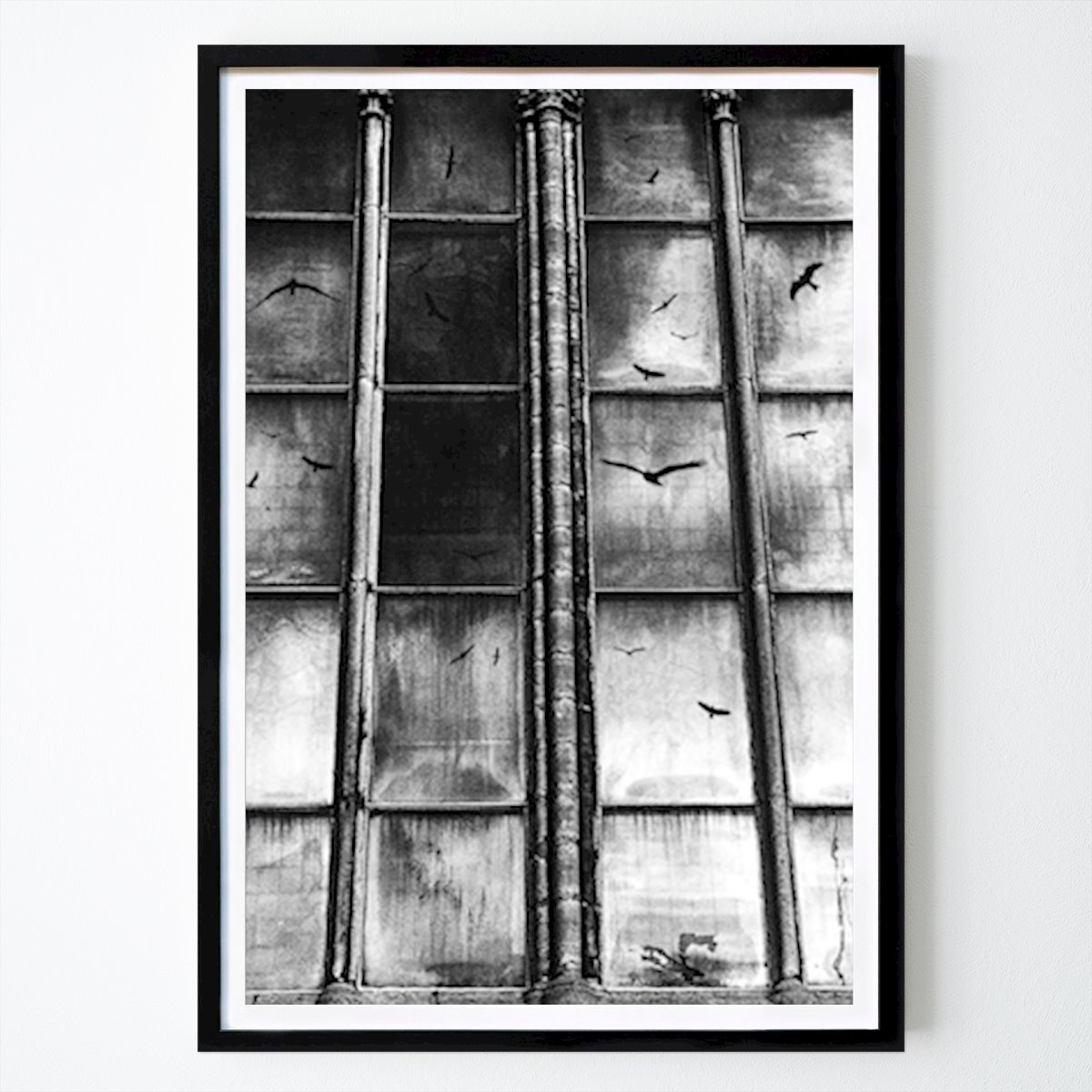 Poster: Fenster der Kathedrale von Madeleine Forsberg von Printler