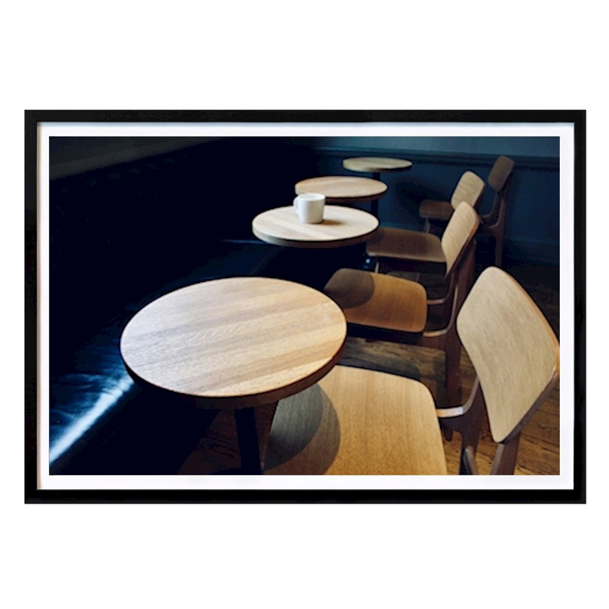 Poster: Freie Stühle und Tische von serge cornu von Printler