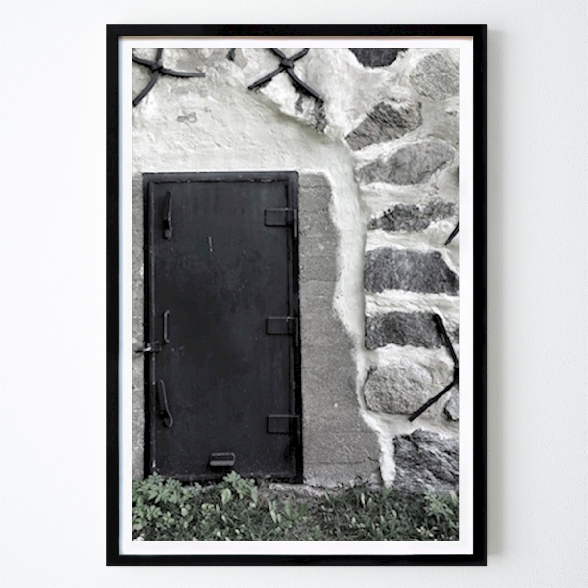 Poster: Geschlossene Tür von Anna Rolander von Printler