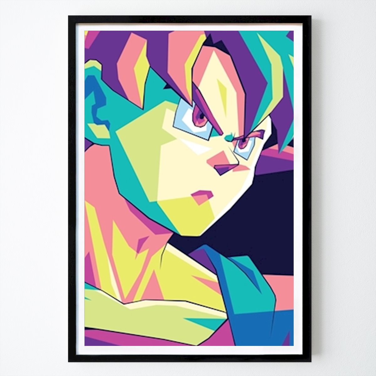 Poster: Goku-Figur - Dragon Ball von rahma azari von Printler