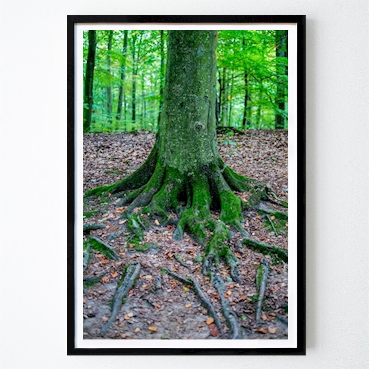 Poster: Grüner Baum von Sjur Lohne von Printler