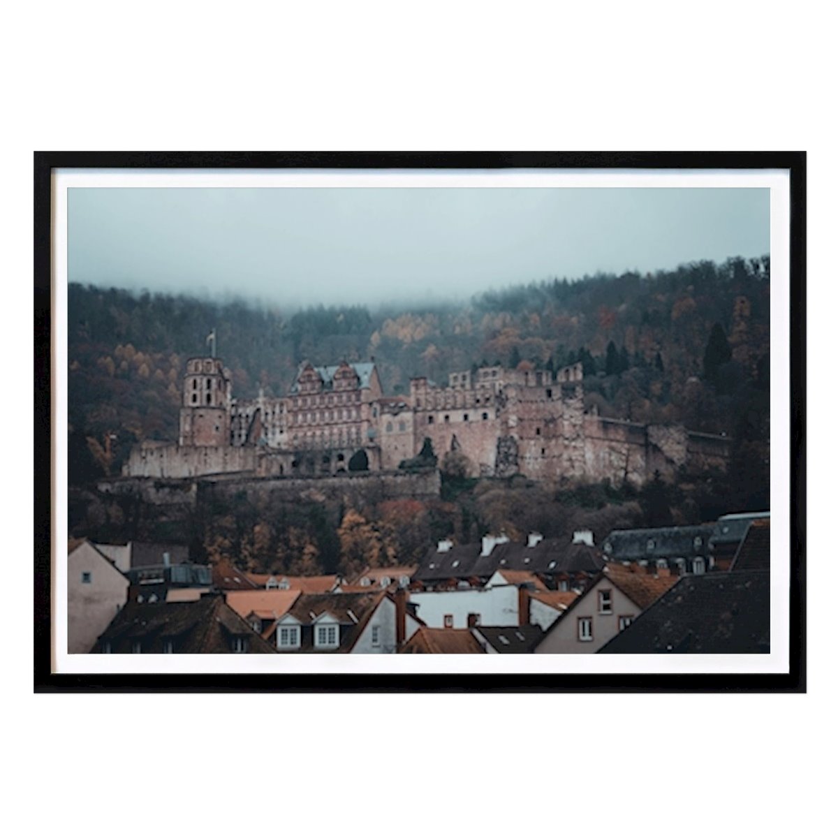 Poster: Heidelberger Schloss von Marcel Schade von Printler