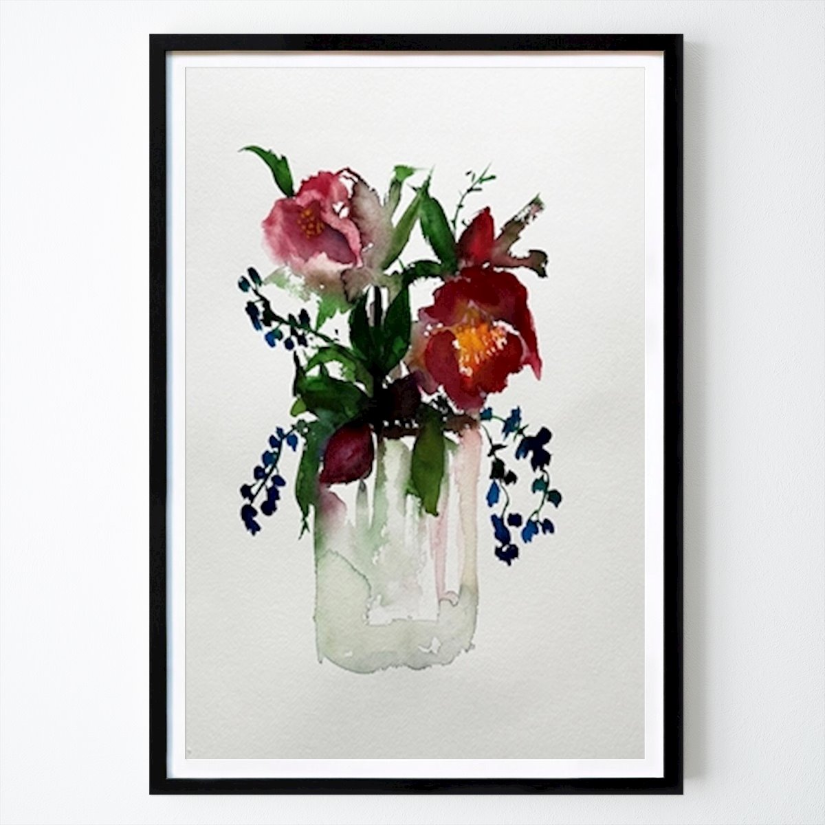 Poster: Helleborus in der Vase von June Rydgren von Printler