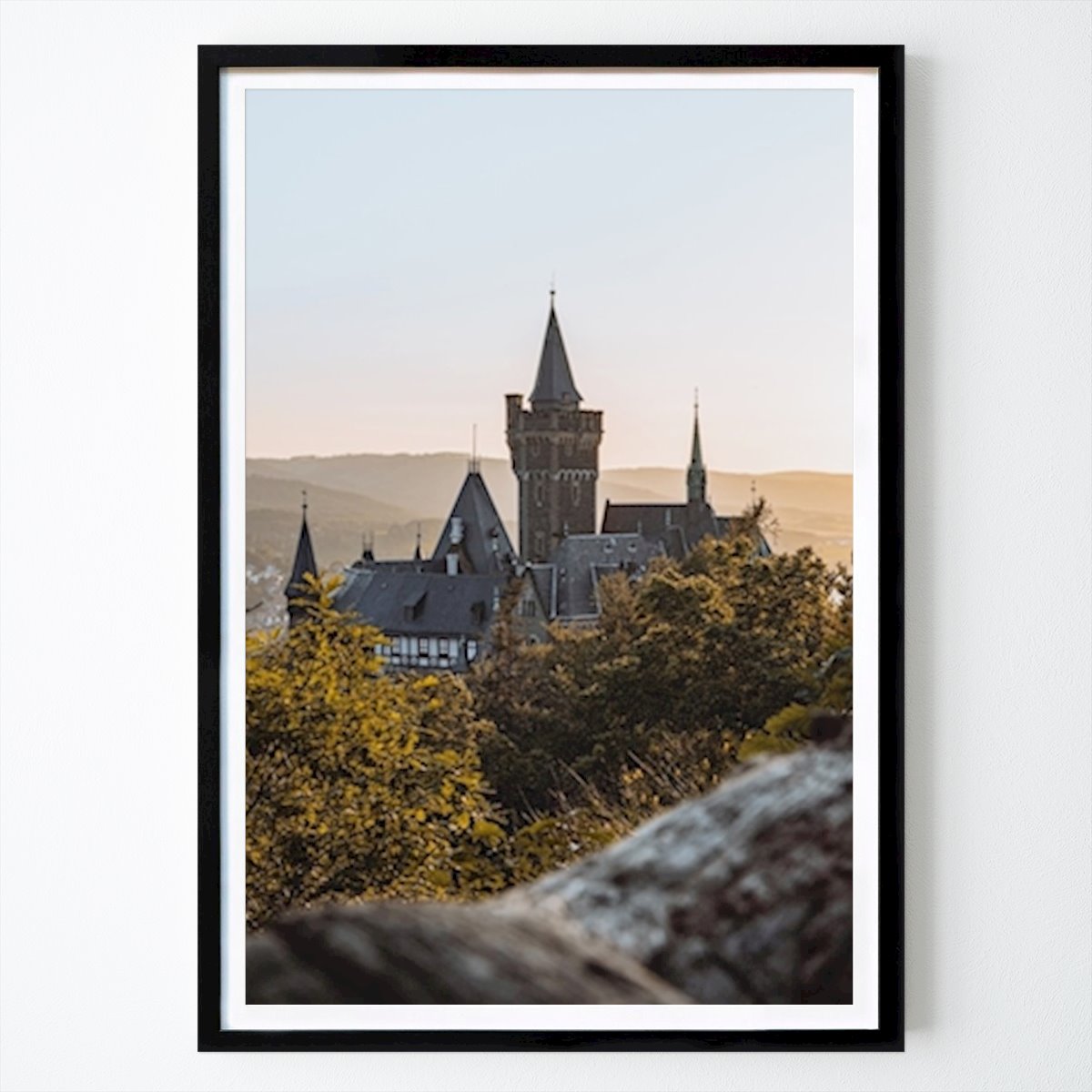 Poster: Historisches Schloss von Lars Schmucker von Printler
