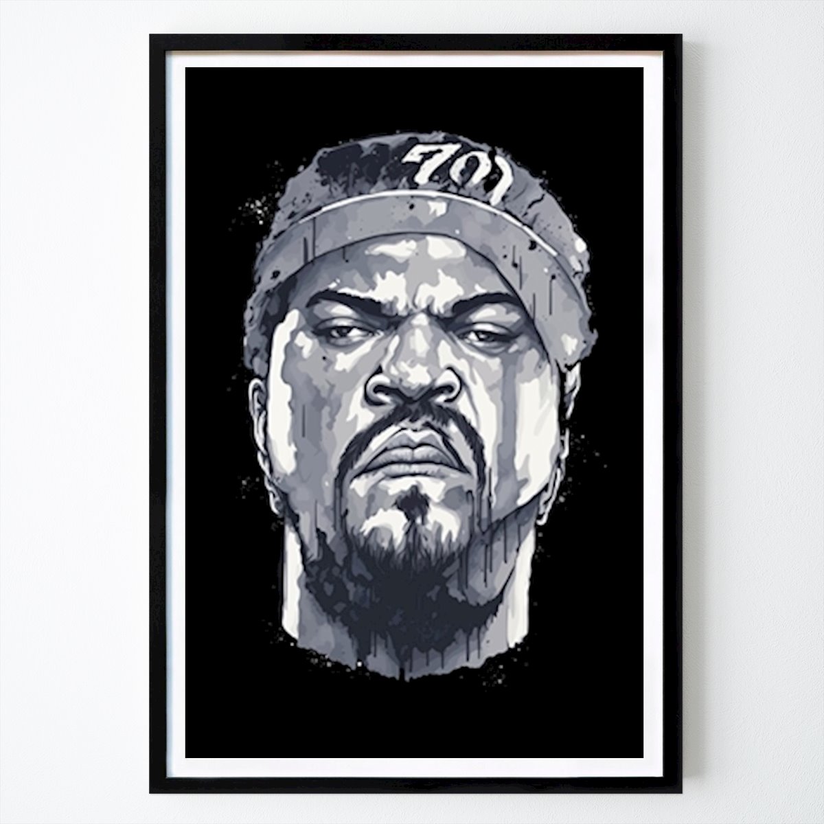 Poster: Ice Cube Illustration von MUHAMMAD RIFQI HABIBI von Printler