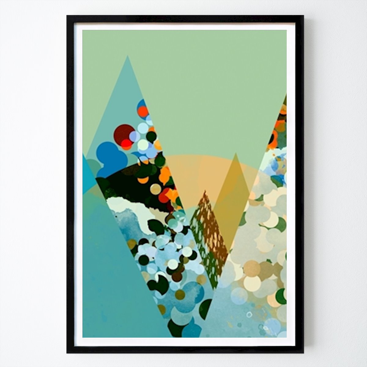 Poster: Infinity-Berge von Anders Holmsgaard Andersen von Printler