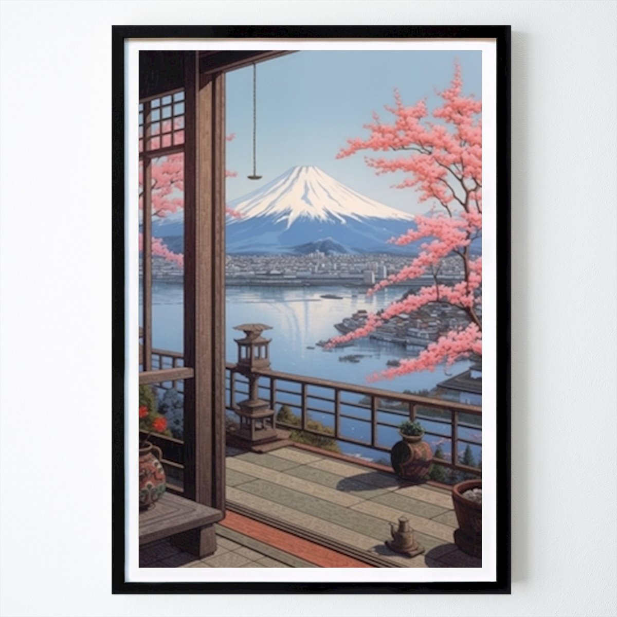 Poster: Japanischer Kunstdruck von Niklas Maximilian von Printler