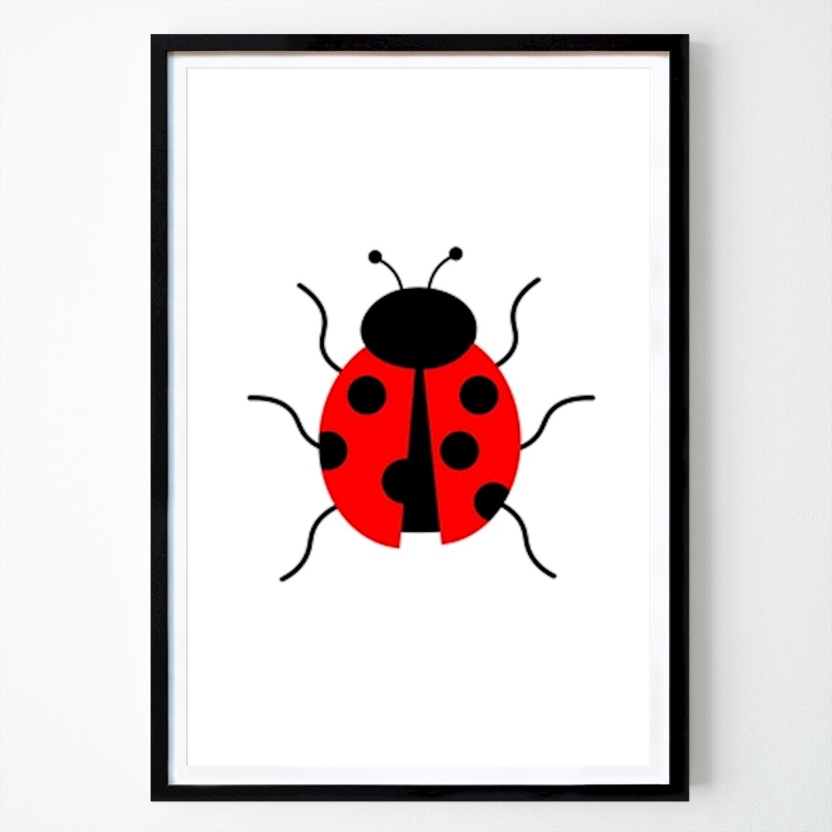 Poster: Ladybird bug von Baobab Printstore von Printler