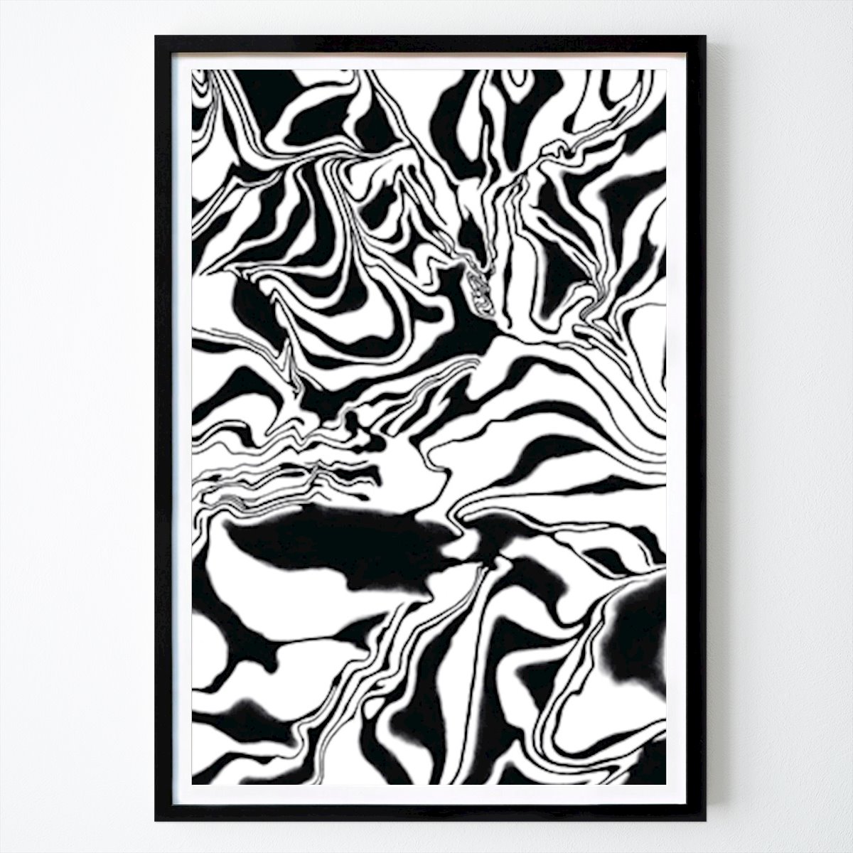 Poster: Lakritz und Marshmallow von Lise Andersen von Printler