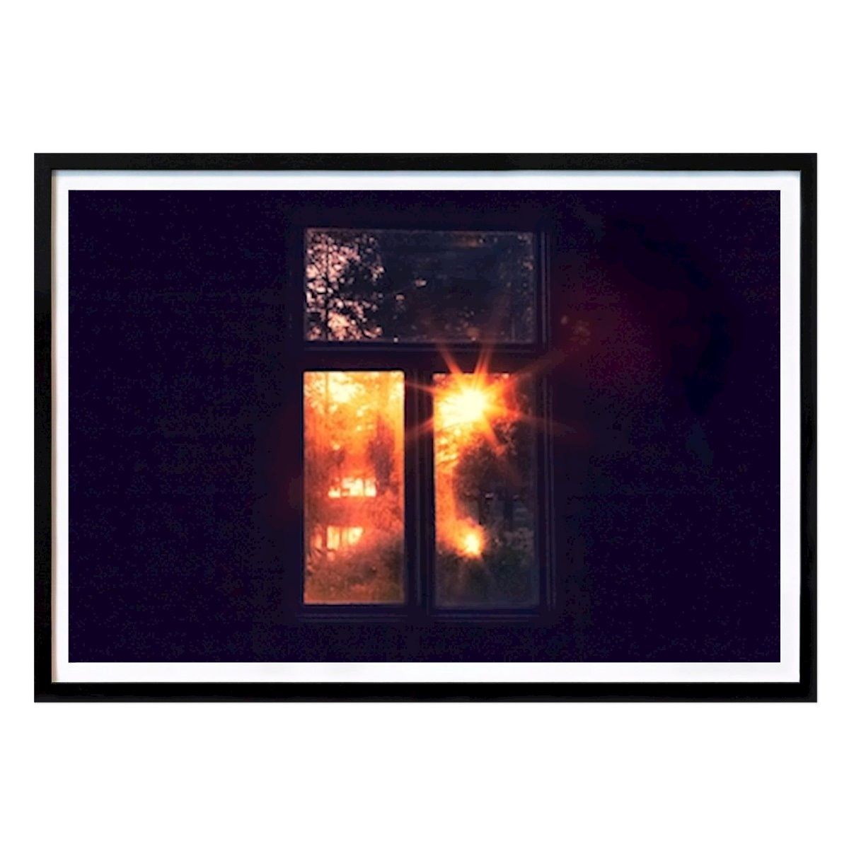 Poster: Licht im Fenster von Ville Heikkinen von Printler