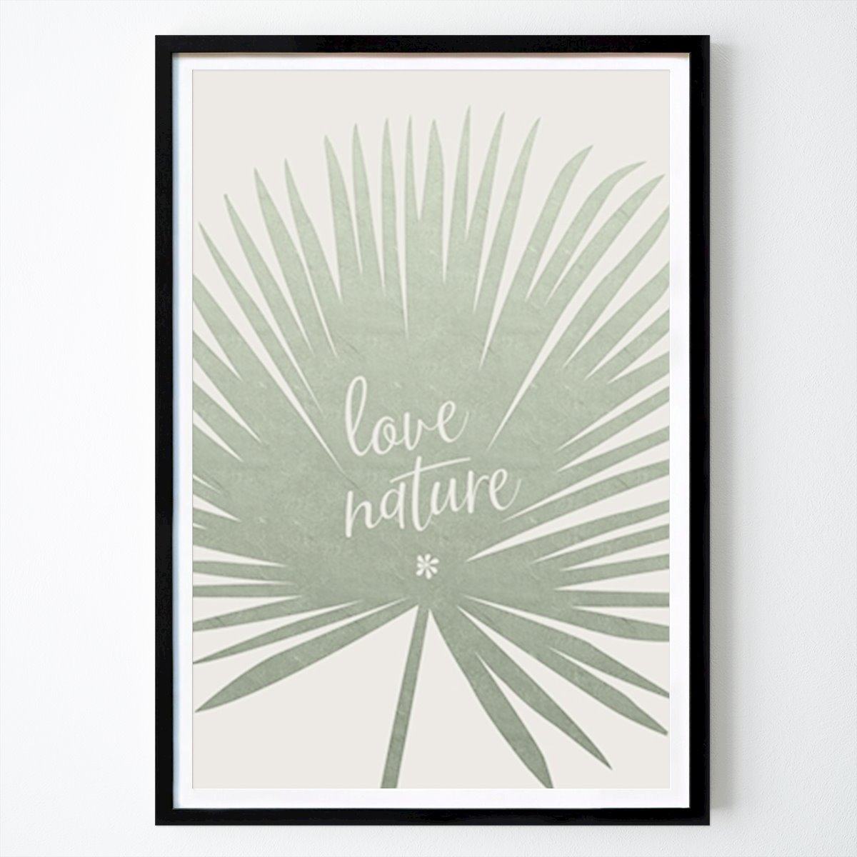 Poster: Liebe die Natur von Melanie Viola von Printler