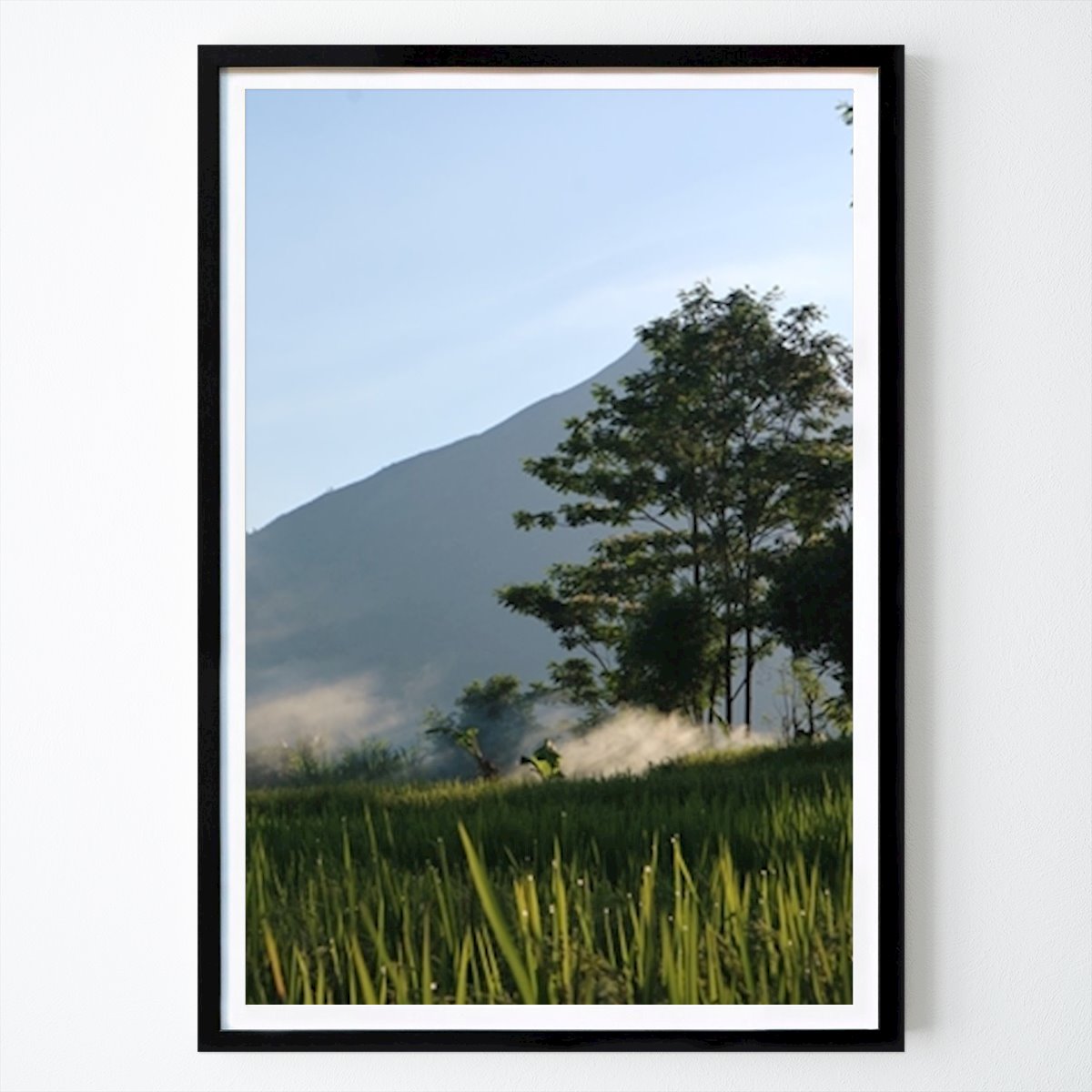 Poster: Morgenstimmung in der Natur von Wisga Photography von Printler