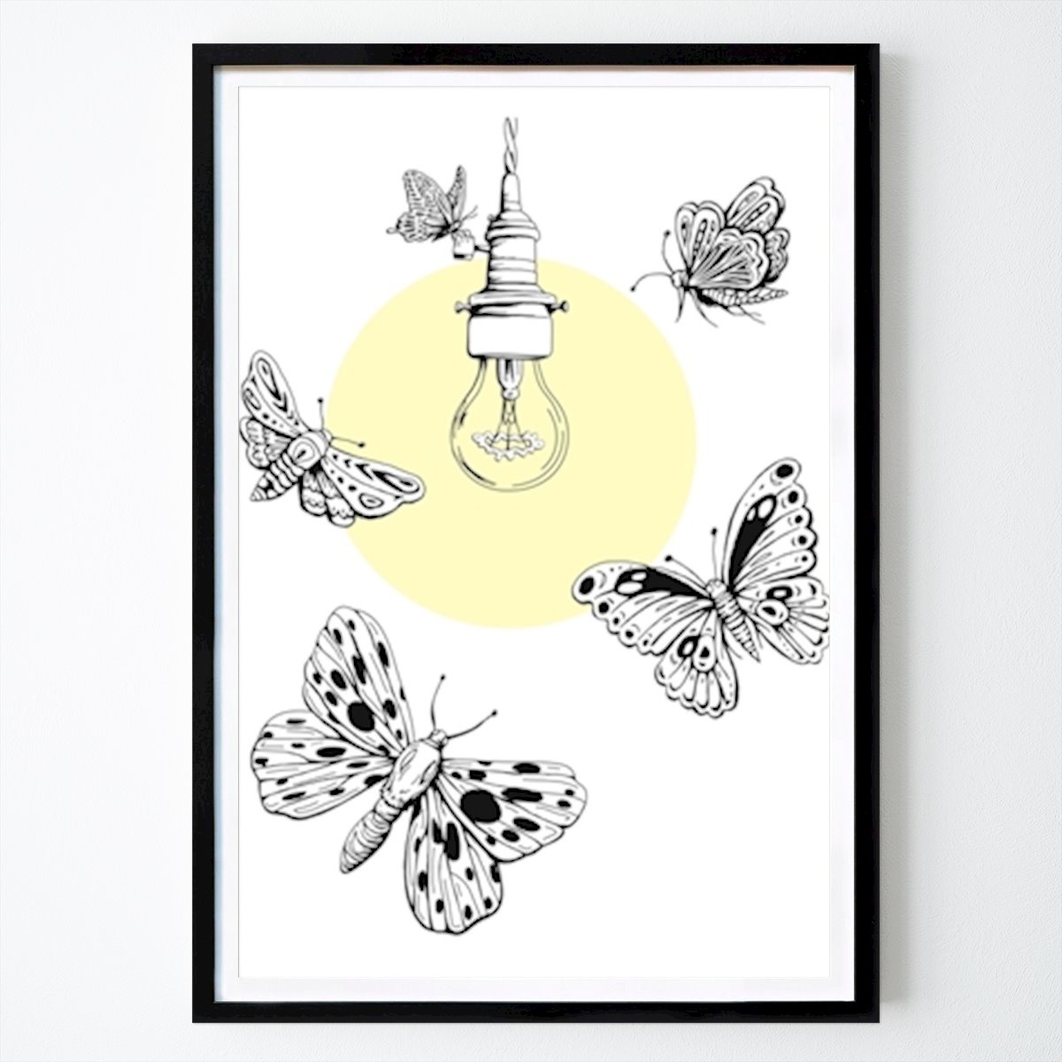 Poster: Nachtlicht von Aina von Segebaden von Printler