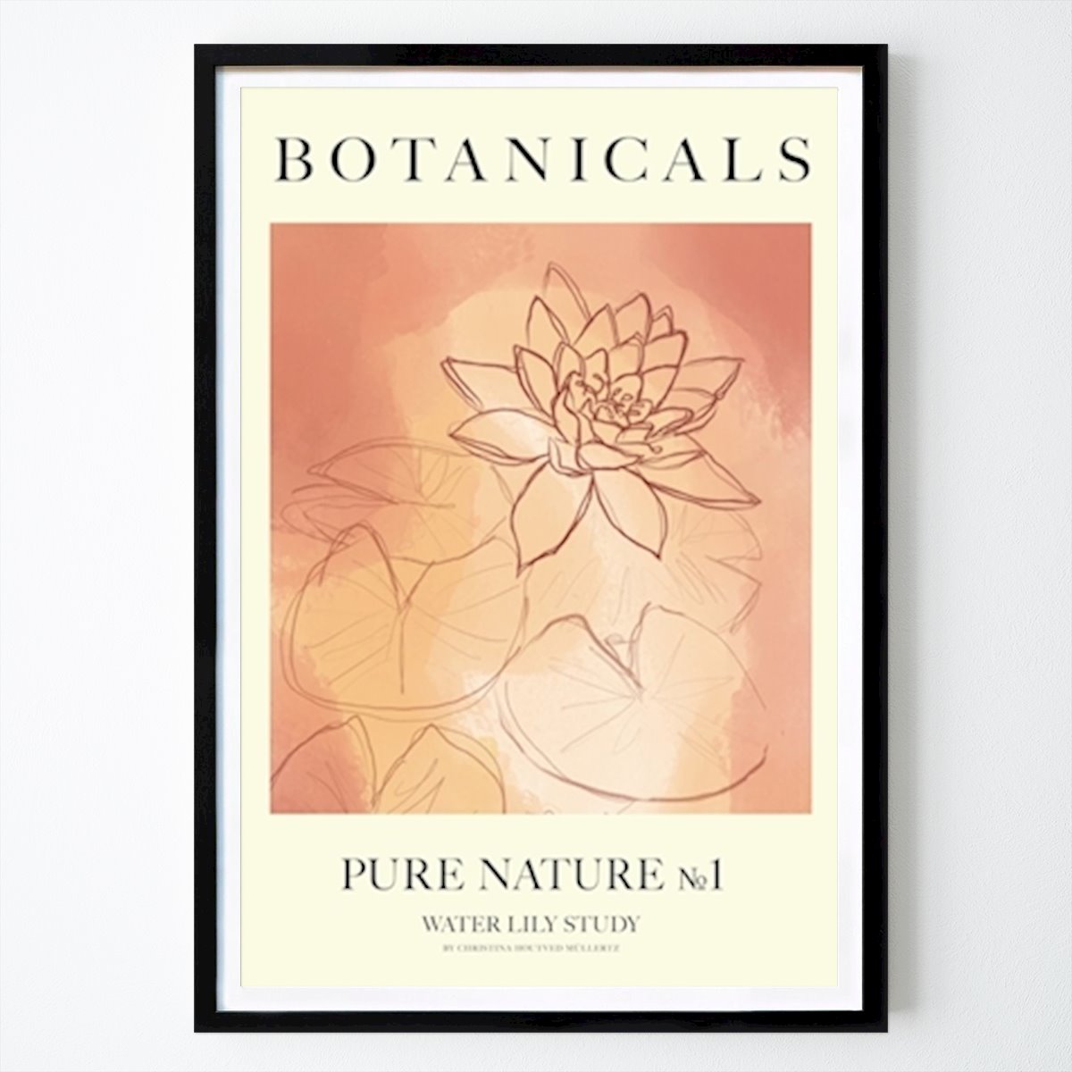 Poster: Natur pur Nr. 1 von Christina Houtved Müllertz von Printler