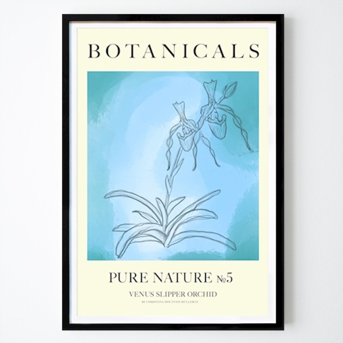 Poster: Natur pur Nr. 5 von Christina Houtved Müllertz von Printler