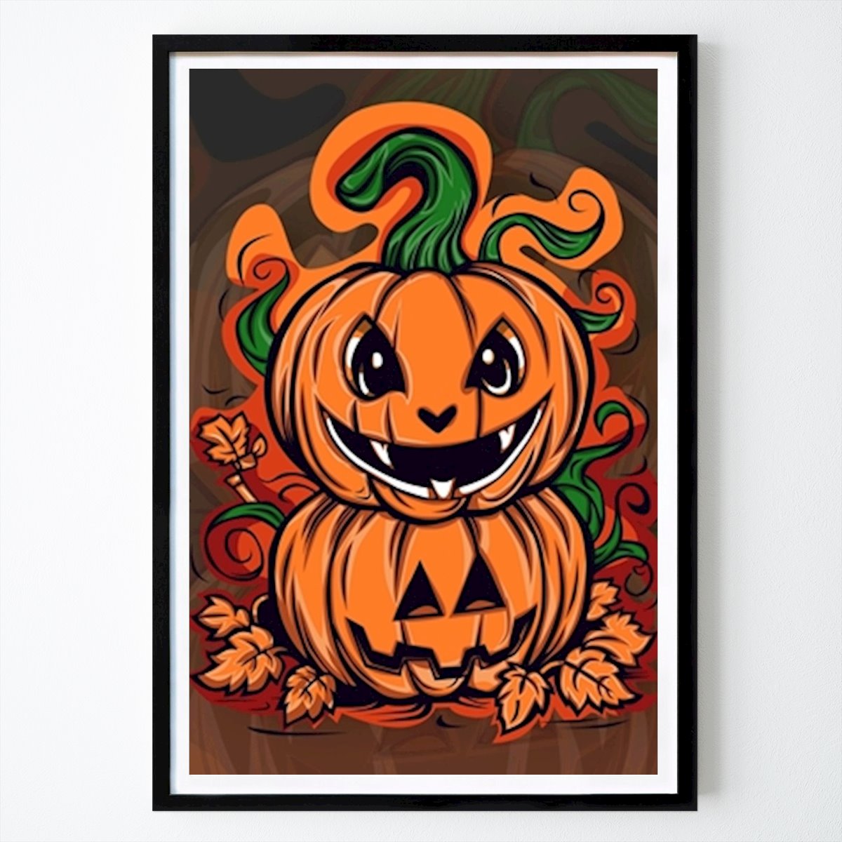 Poster: Poster Halloween Art von Defisaul von Printler