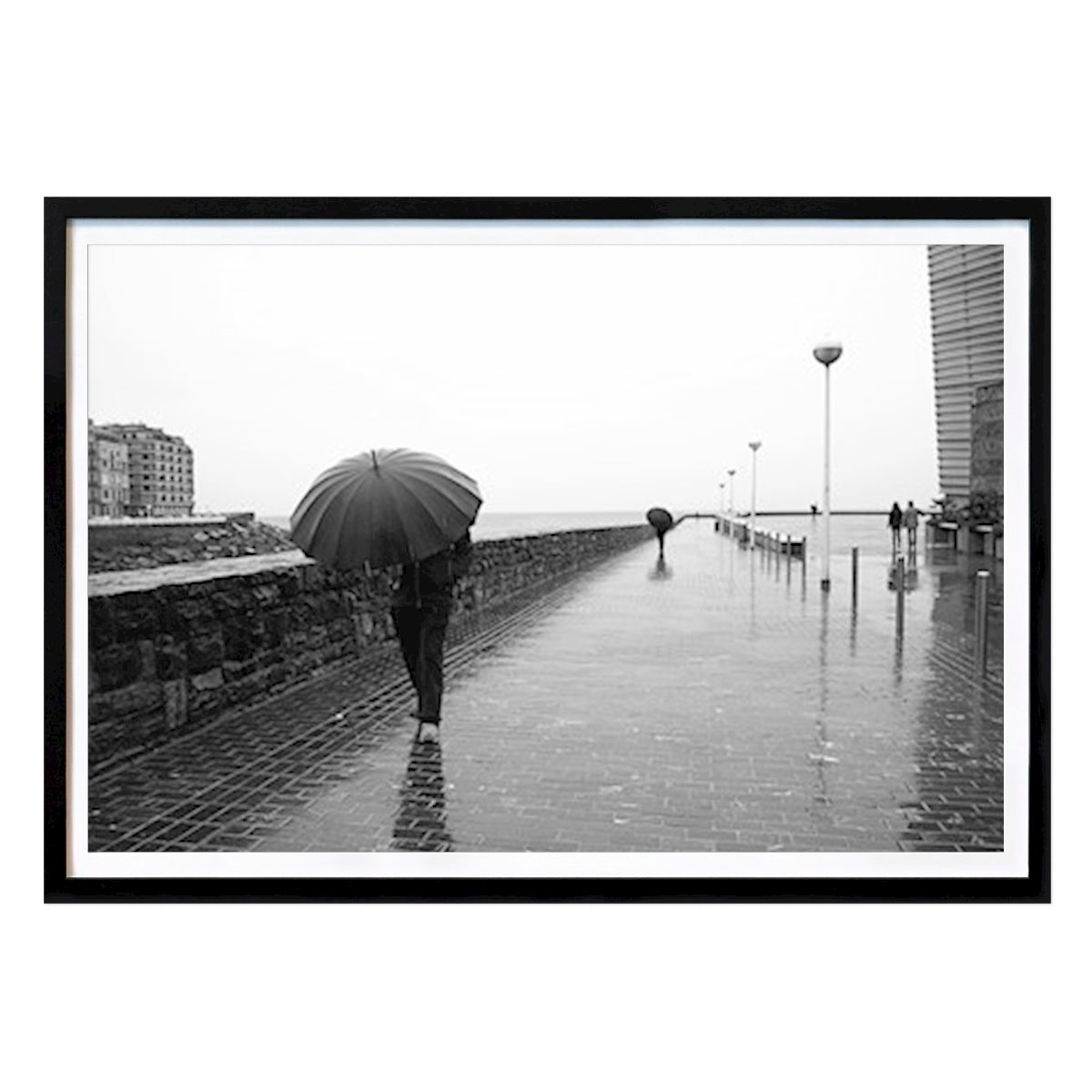 Poster: Regen in San Sebastian von Leonard Andersson von Printler