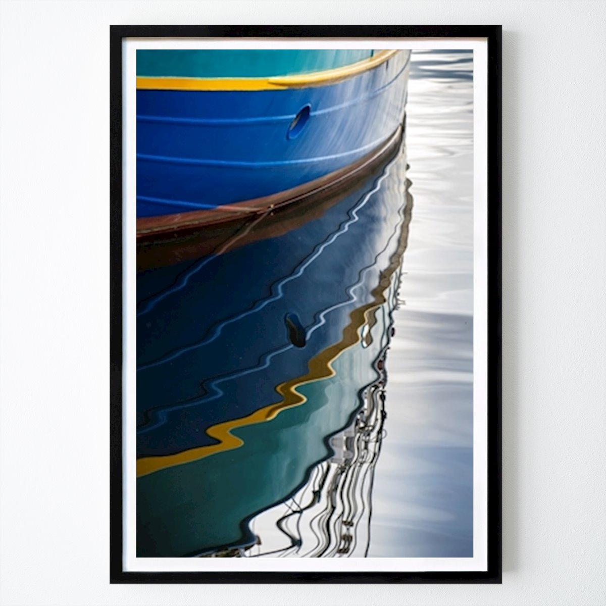 Poster: Schiff im Hafen von Stephan Zaun von Printler