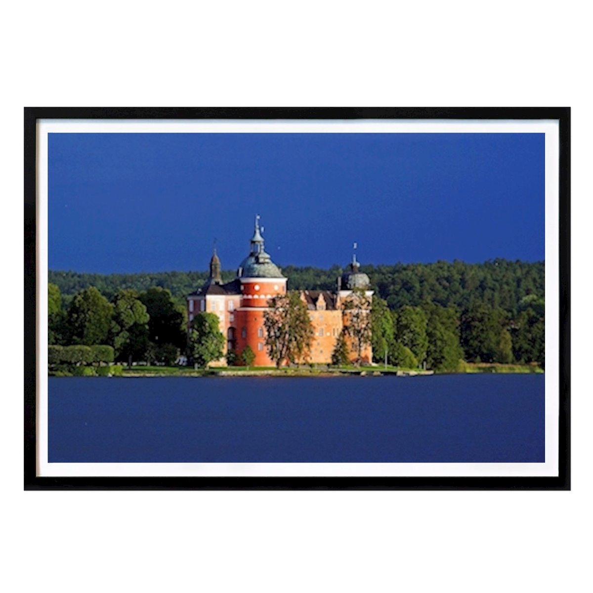 Poster: Schloss Gripsholm von Eric Wallberg von Printler