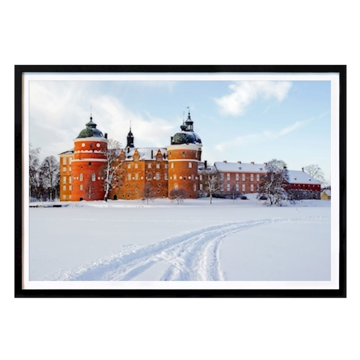 Poster: Schloss Gripsholm von Eric Wallberg von Printler