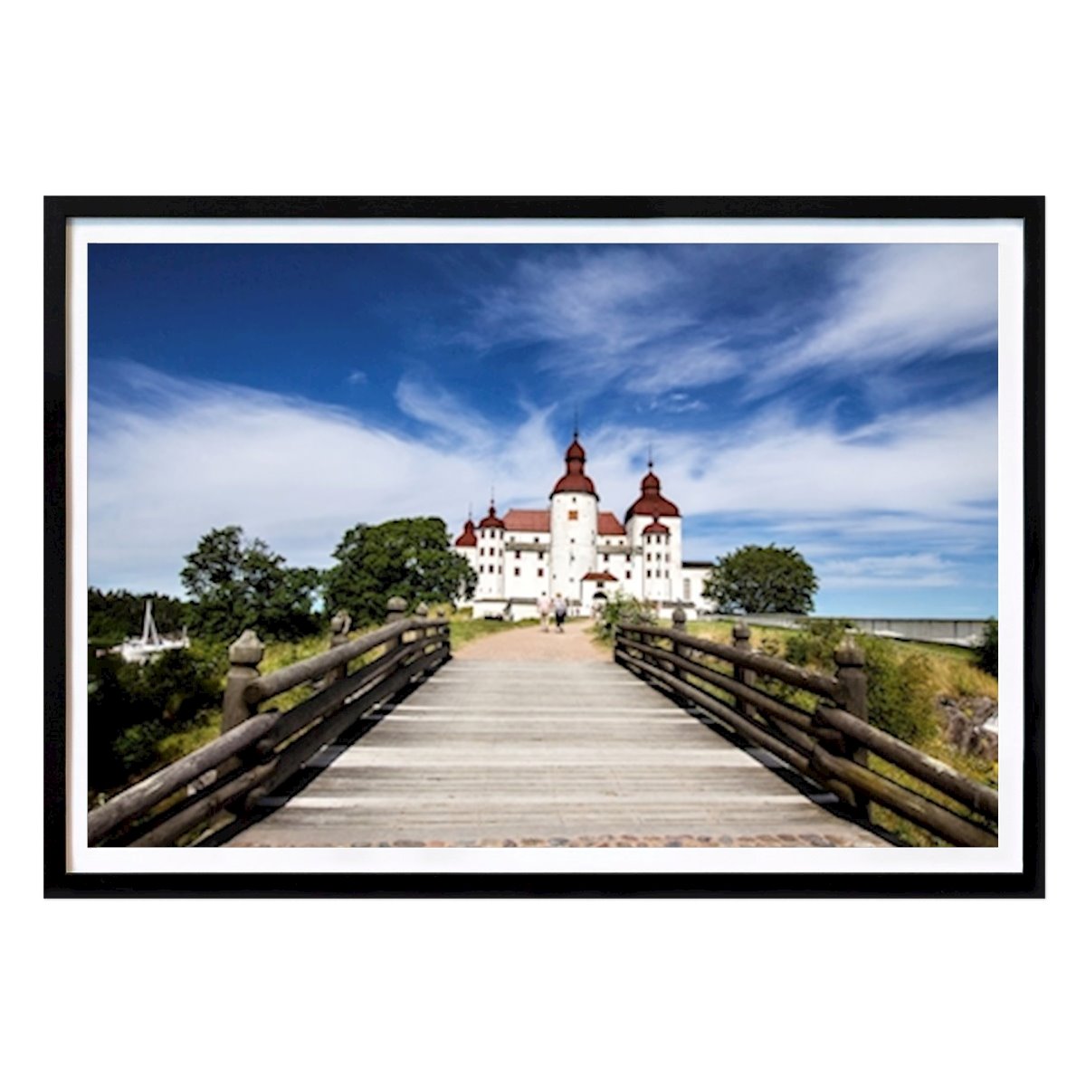 Poster: Schloss Läckö von Siew Feun Kylemark von Printler