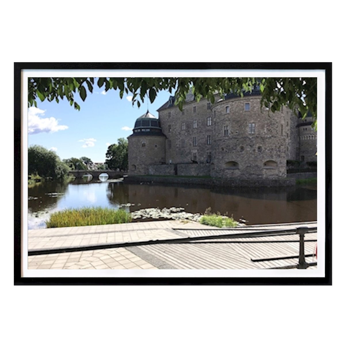 Poster: Schloss Örebro von Gun Molinder von Printler