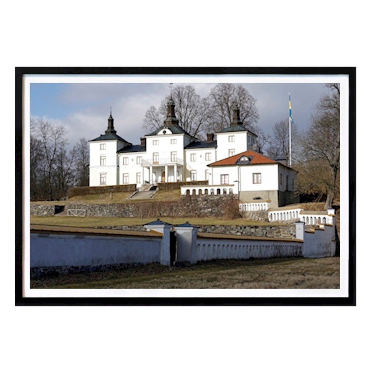 Poster: Schloss Stenhammar von Marie Ukne von Printler