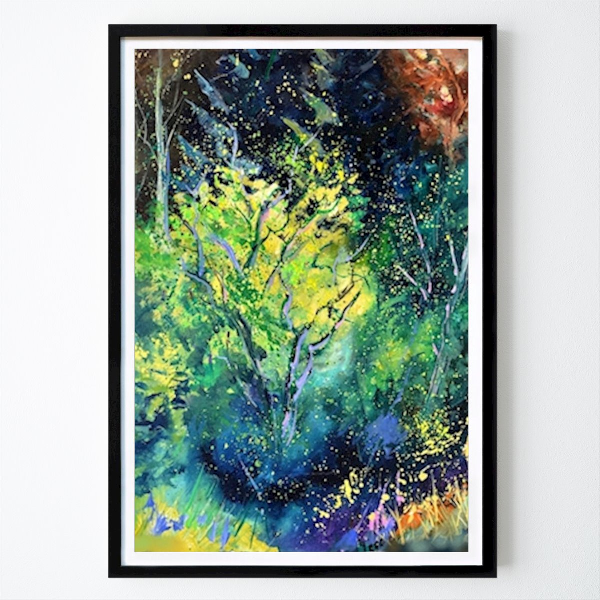 Poster: Sonnenlicht im Holz von pol ledent von Printler